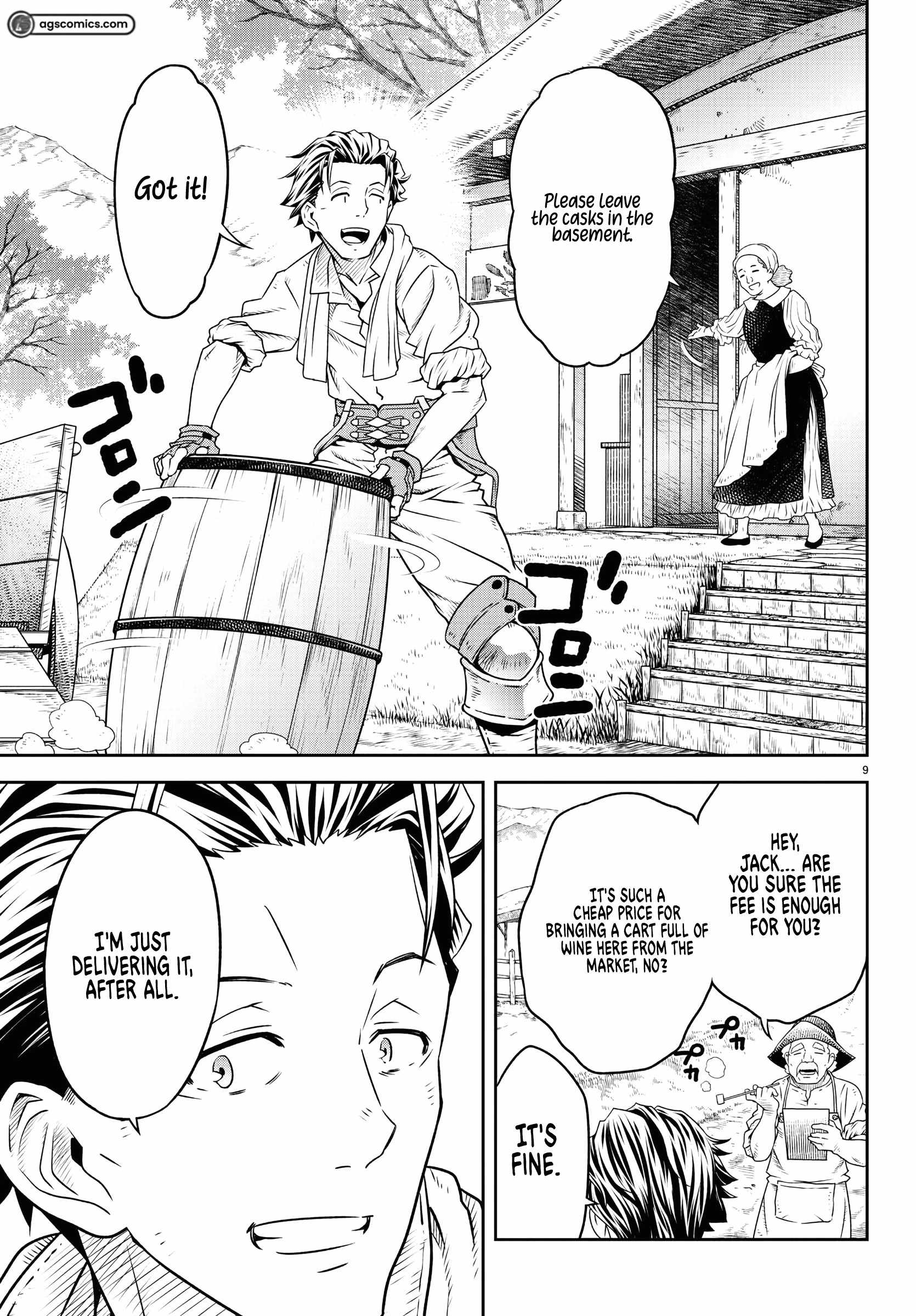 The Middle-aged Deliveryman Becomes an Invincible Swordsman as a Side Job Chapter 1 9